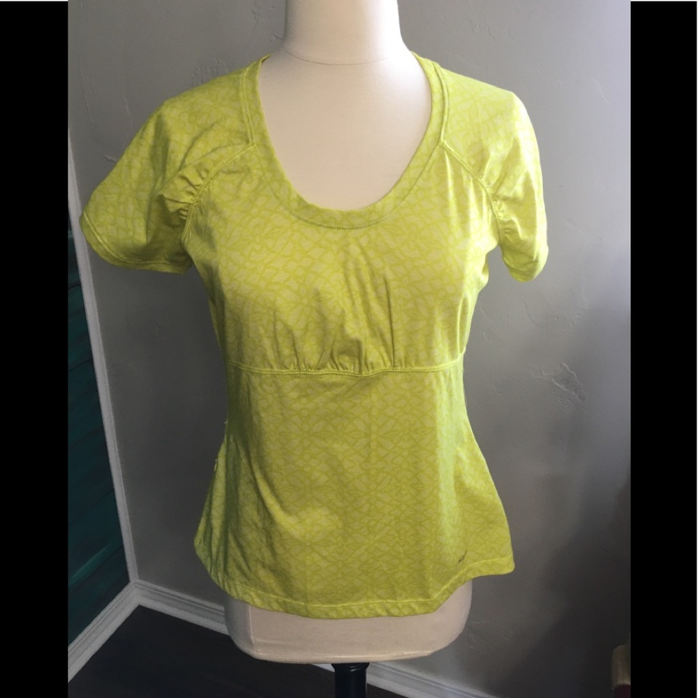 Woolrich Yellow Work Out Top